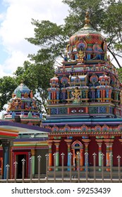 Big Hindu Temple In Town Nadi, Fiji