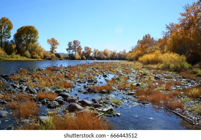 Big Hole River In Fall