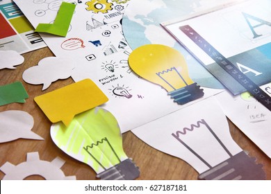 Big Idea Creative Concept. Concept For Business, Marketing, Brainstorming, Creative Project, Product Development, Startup, Consulting, Innovation. 