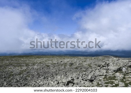 Big Iremel mountain top view, Bashkortostan