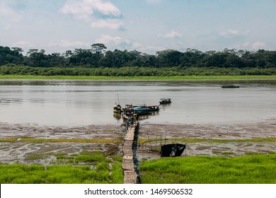 Big Lagoon Located In Tarapoto, Peru.