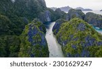 Big Lagoon in the Philippines