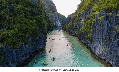 Big Lagoon in the Philippines - Shutterstock ID 2301629213