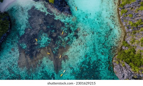 Big Lagoon in the Philippines - Shutterstock ID 2301629215