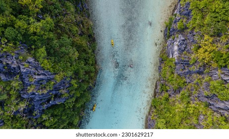 Big Lagoon in the Philippines - Shutterstock ID 2301629217