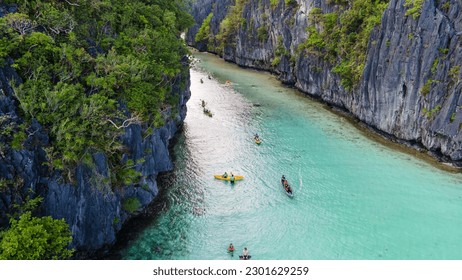 Big Lagoon in the Philippines - Shutterstock ID 2301629259