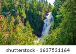 Big Manitou Falls at Pattison State Park in northern Wisconsin