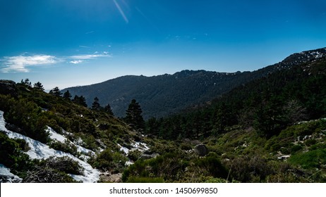 Big Mountain With Great Snow View