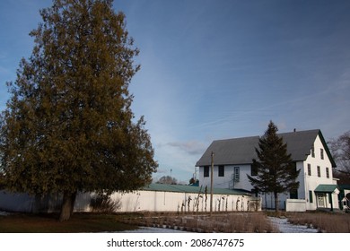 Big Old House Of Ayer's Cliff, Canada, December 05 2021