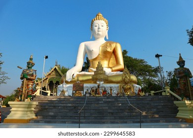 the big pagoda of nudism from Wat Pratat Doi come chiangmai Thailand