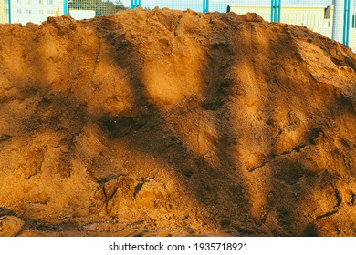 Big Pile Of Sand In The City