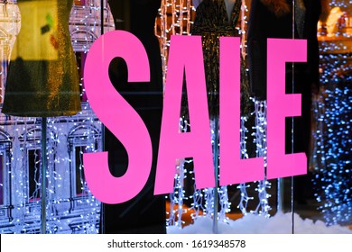 Sale Sign Retail Shop Window Shopping Stock Photo (Edit Now) 1147328099