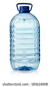 Big Plastic Water Bottle With Clipping Path