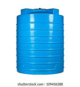 Big polyethylene container of 2000 l. for accumulation,storage and transportation of not only technical or drinking water,but also a variety of dry & liquid food products, as well as oils & chemicals.