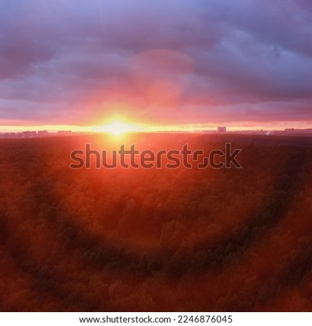 Similar – Image, Stock Photo Sunset over Sardinian landscape