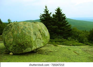 Big Rock On Cadillac Mountain