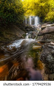 Big Run Falls Waterfalls In WV Within Tucker County.