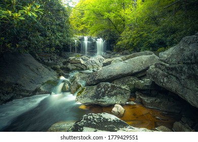 Big Run Falls Waterfalls In WV Within Tucker County.