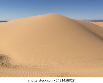 Big Sand Dune at Imperial Sand Dunes Recreation Area in California 