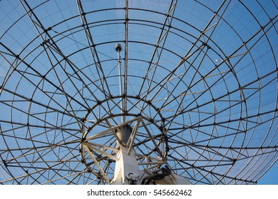 Big Satelite Dish On A Platform