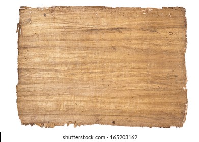 a big sheet of plain papyrus from egypt