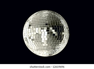 Big Silver Disco Ball