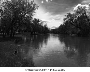 Big Sioux River In Sioux Falls, Sd