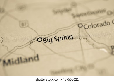 Big Spring. Texas. USA