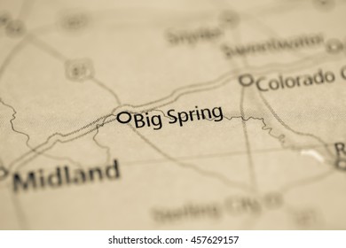 Big Spring. Texas. USA