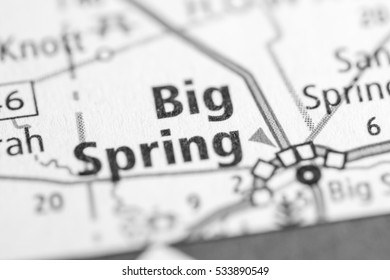 Big Spring. Texas. USA