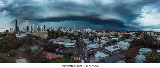 A Big Storm Over The Brisbane City