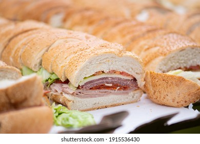 Big Submarine Sandwiches For A Party