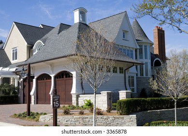 Big Suburban House Near Detroit, Michigan