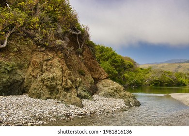 Big Sur River In Andrew Molera State Park