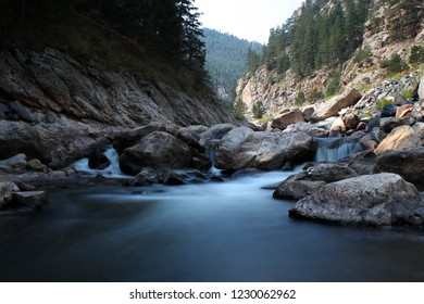 Big Thompson River Cascading Falls