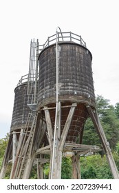 Big Water Tank In City, Water Supply