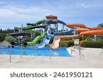 The big waterpark with a beautiful garden, Limassol in Cyprus