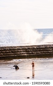 BIg Wave in the Ocean