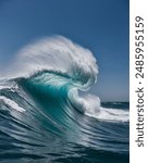 the big wave in the sea