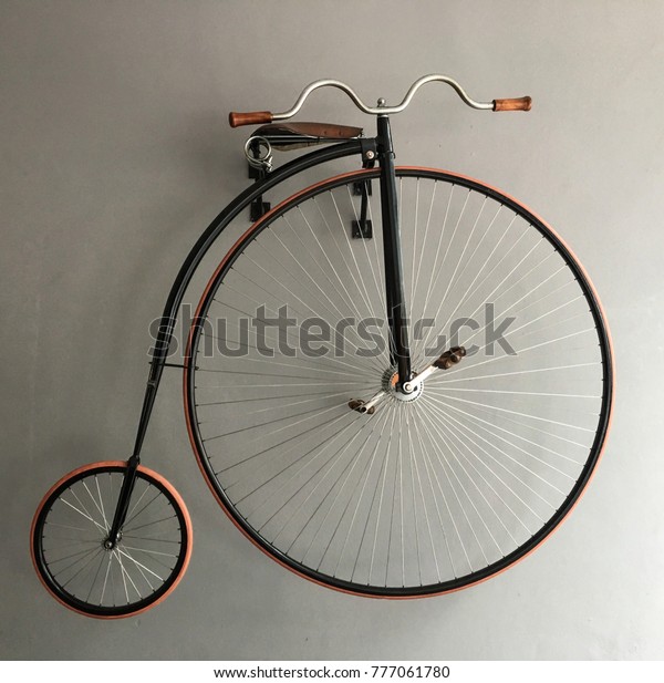 big vintage bicycle