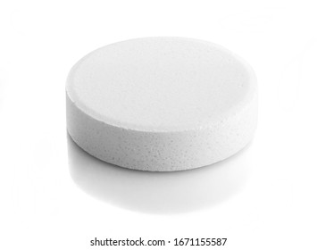 big white medical pill medicine one piece