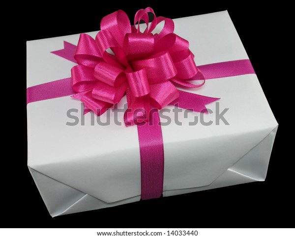 white present ribbon