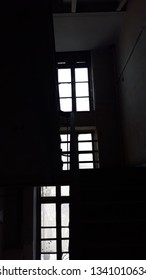 big window at building