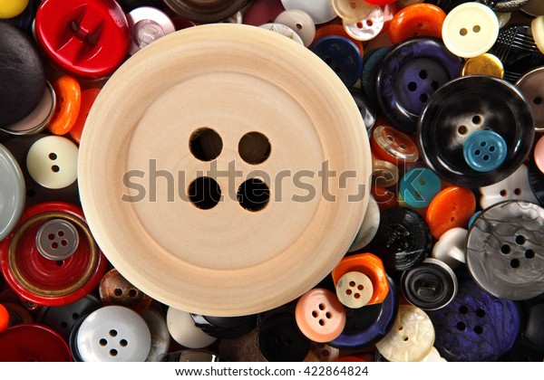 big buttons sewing