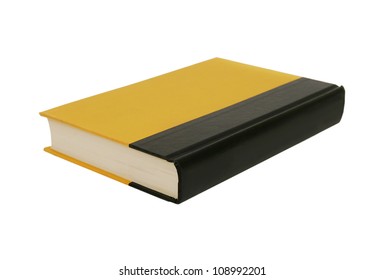 Big Yellow Book Isolated On White