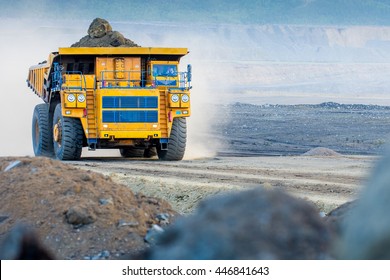 Big Yellow Mining Truck