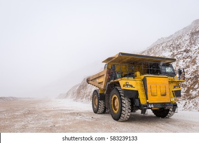 Big Yellow Mining Truck