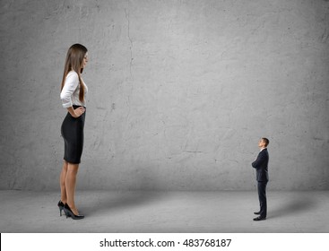 Big Woman Small Man Stock Photos Images Photography Shutterstock