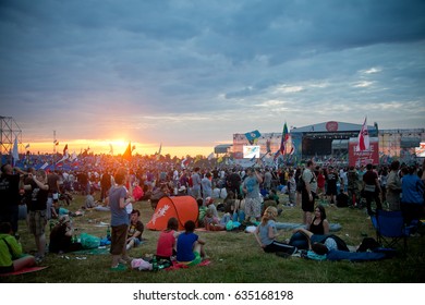 BIG ZAVIDOVO, Russia - July 6, 2012
Biggest Russian Rock Open-air Festival 