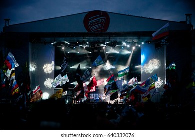 BIG ZAVIDOVO, Russia - July 7, 2012
Biggest Russian Rock Open-air Festival 